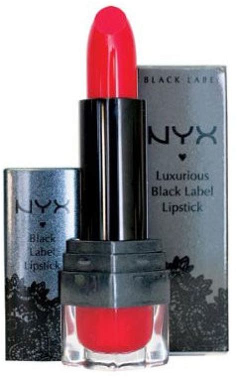 nyx black label lipstick|More.